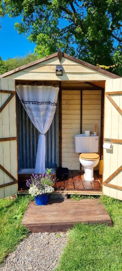 Bronfelen Yurt Hotel Cynghordy Eksteriør billede